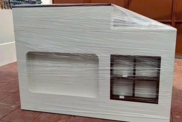 Bàn quầy gỗ công nghiệp thiết kế ấn tượng GHT-4634 photo review