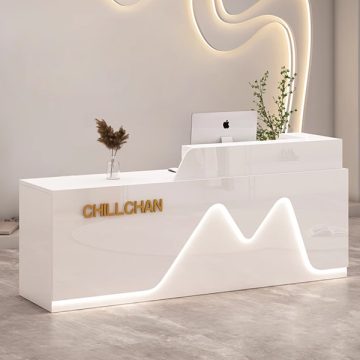 quầy lễ tân thanh lịch