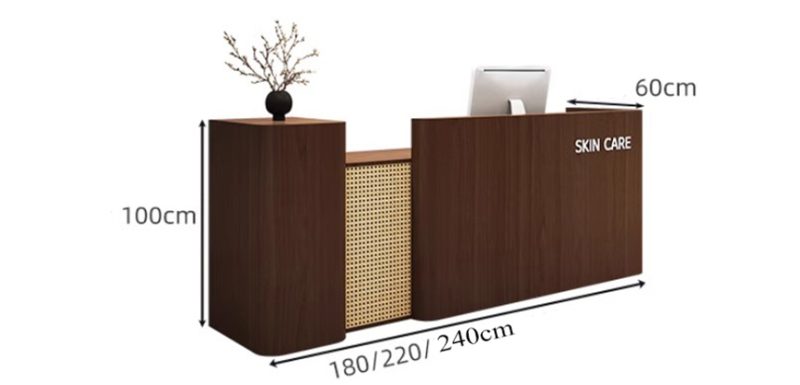 bàn lễ tân cao cấp