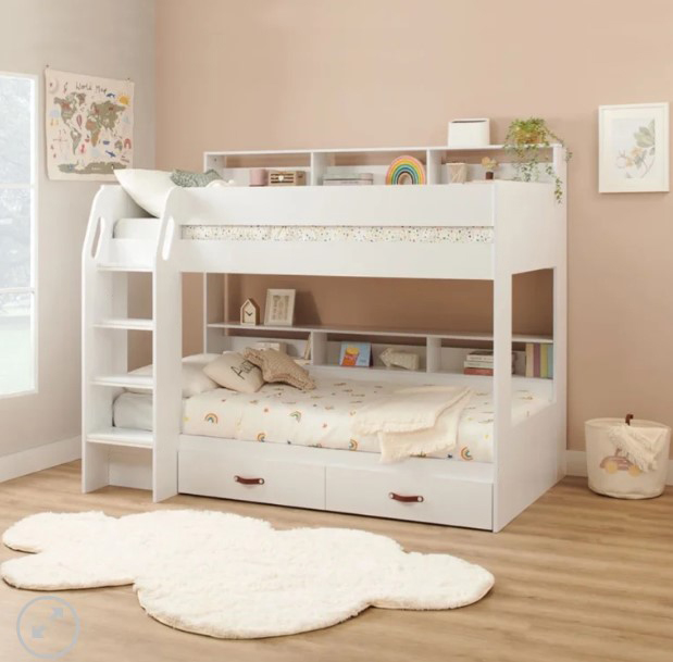 giường ngủ 2 tầng dễ thương cho bé
