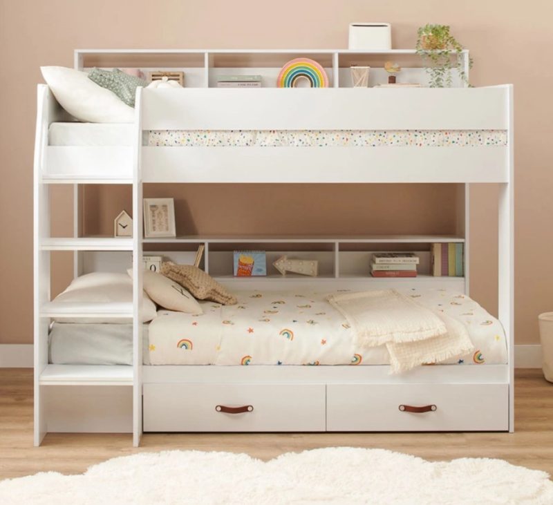 giường ngủ 2 tầng dễ thương cho bé