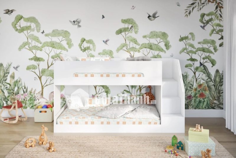 giường tầng đẹp thiết kế nhẹ nhàng