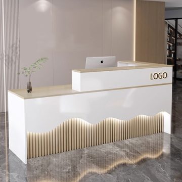 quầy lễ tân thanh lịch