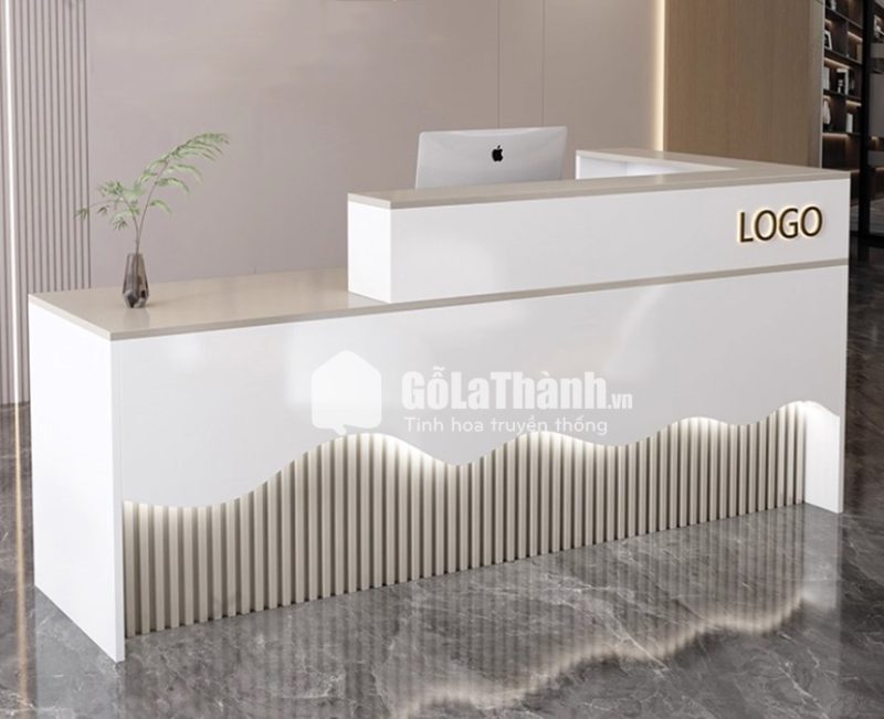 quầy lễ tân thanh lịch
