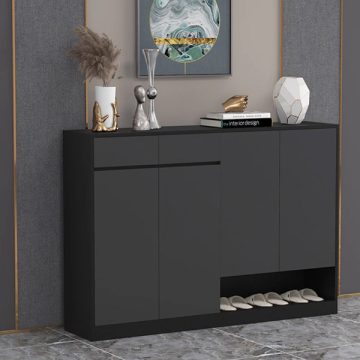 tủ để giày dép gỗ công nghiệp đẹp