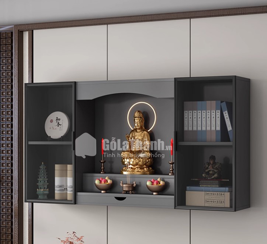 Tủ phật treo hiện đại