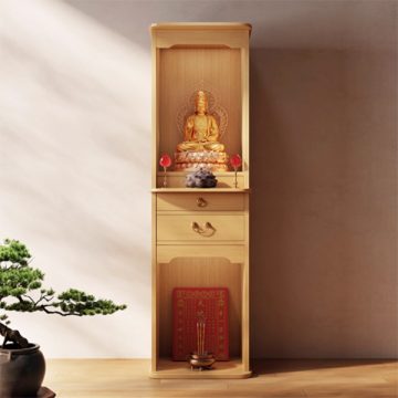 tủ thờ 2 tầng gỗ công nghiệp