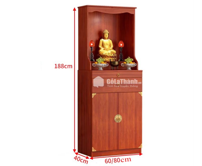 tủ thờ chung cư thiết kế đẹp