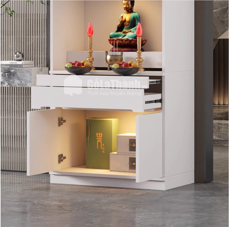 tủ thờ gỗ công nghiệp đẹp