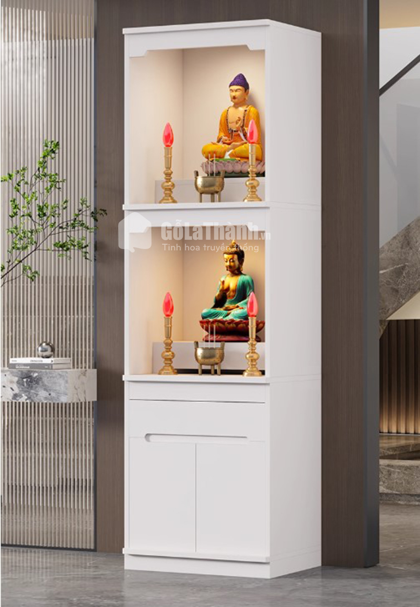 tủ thờ gỗ công nghiệp đẹp