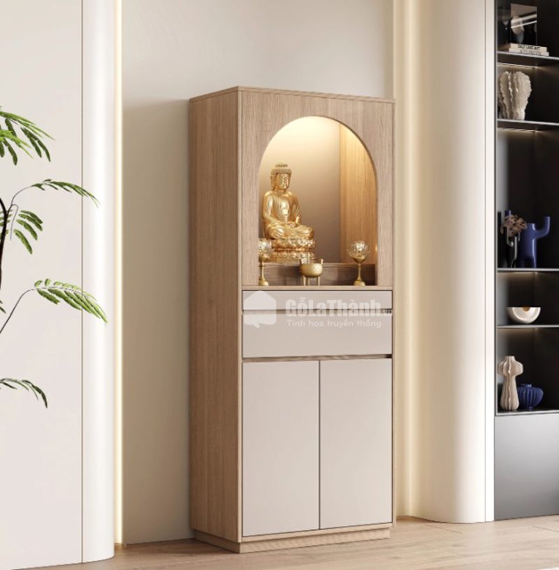 tủ thờ phật đơn giản