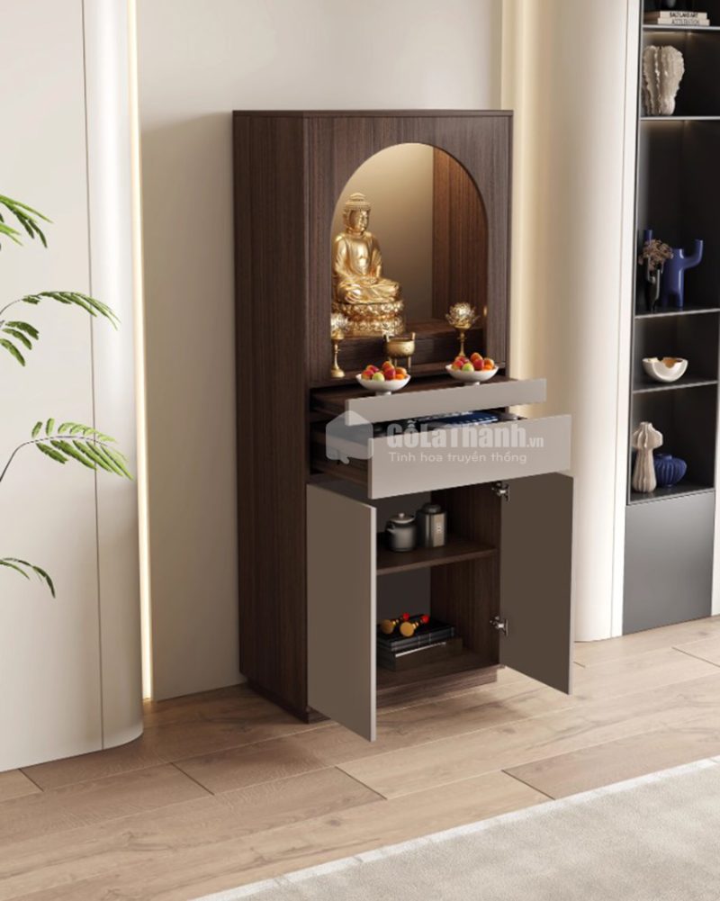 tủ thờ đơn giản thanh lịch