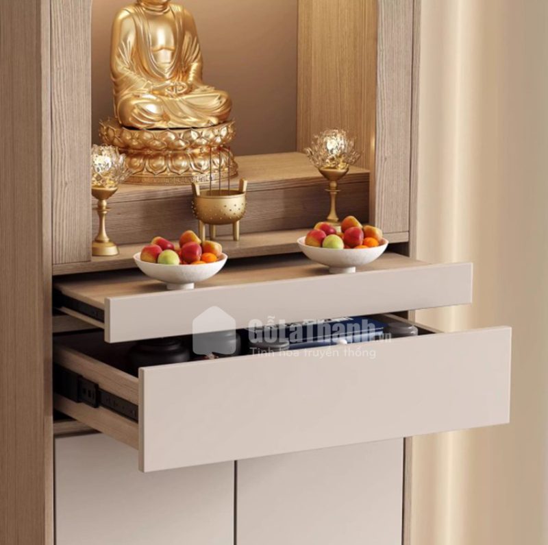 tủ thờ đơn giản thanh lịch