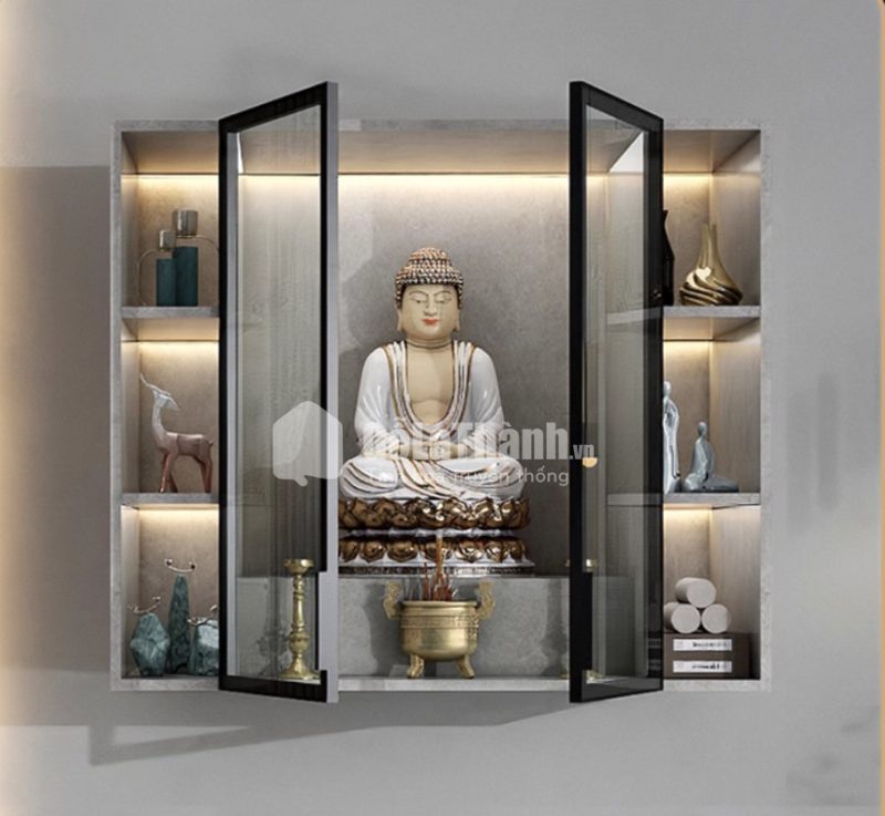 tủ thờ treo tường tiện lợi sang trọng