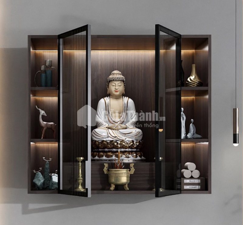 tủ thờ treo tường tiện lợi sang trọng