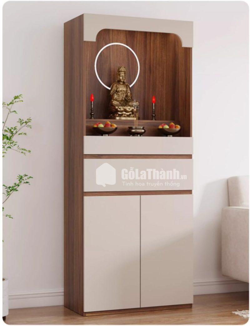 tủ thờ gỗ công nghiệp cao cấp