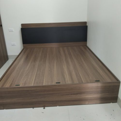 Giường gỗ công nghiệp có 3 ngăn kéo để đồ GHT-519 photo review
