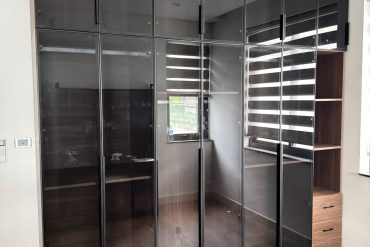 Tủ áo cánh kính kết hợp kệ trang trí sang trọng GHT-5299 photo review