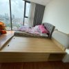 Giường tai gấu cho bé yêu gỗ công nghiệp GHT-530