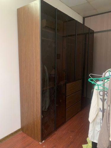 Tủ áo cánh kính trong kích thước lớn GHT-5301 photo review