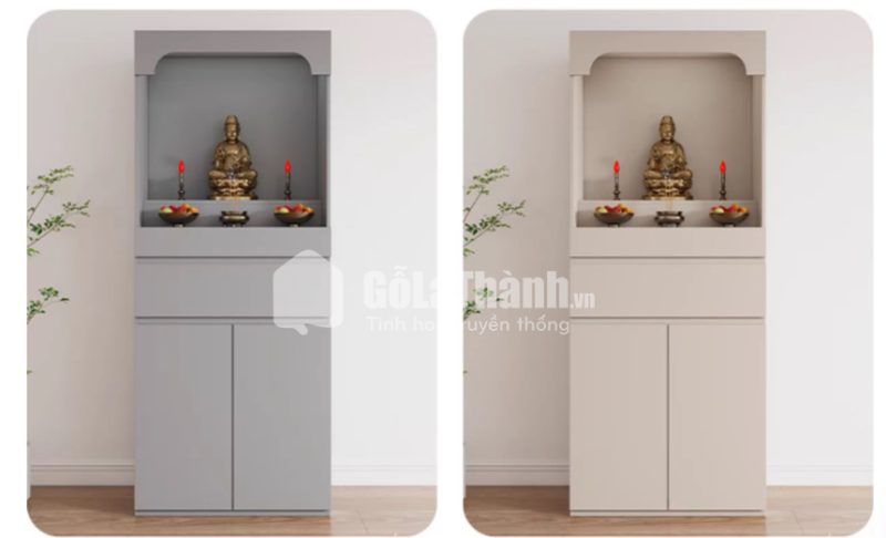 tủ thờ gỗ công nghiệp cao cấp