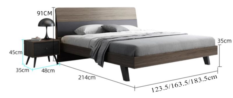 giường ngủ gỗ MDF cao cấp