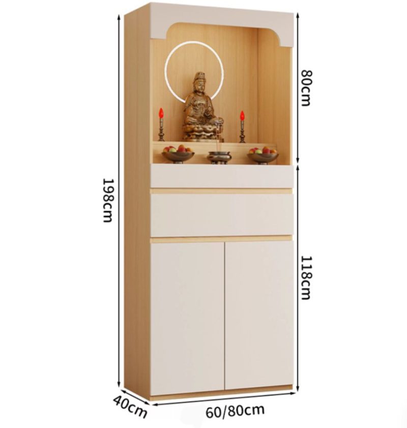 tủ thờ gỗ công nghiệp cao cấp