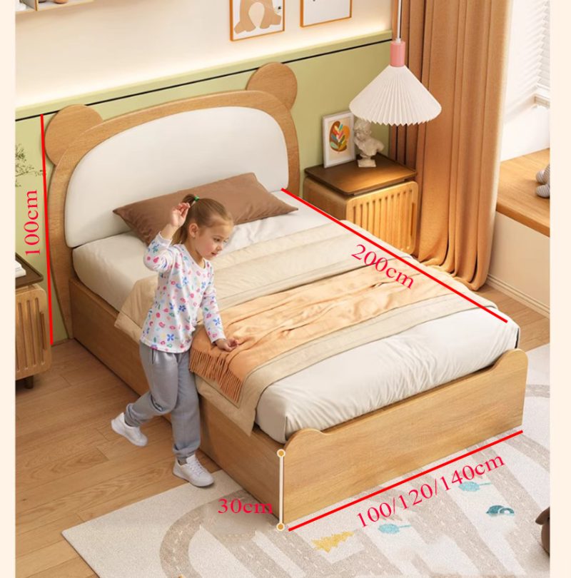 kích thước giường cho bé thiết kế dễ thương
