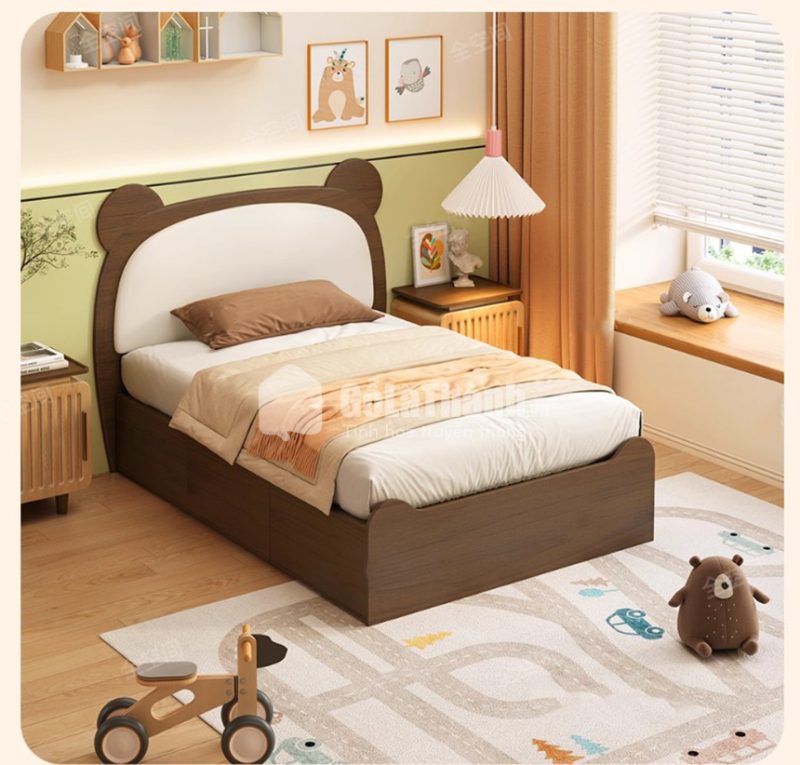giường cho bé thiết kế dễ thương