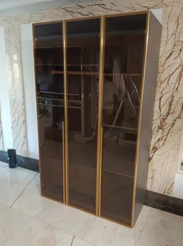 Tủ áo 4 cánh kính đơn giản, sang trọng GHT-5303 photo review