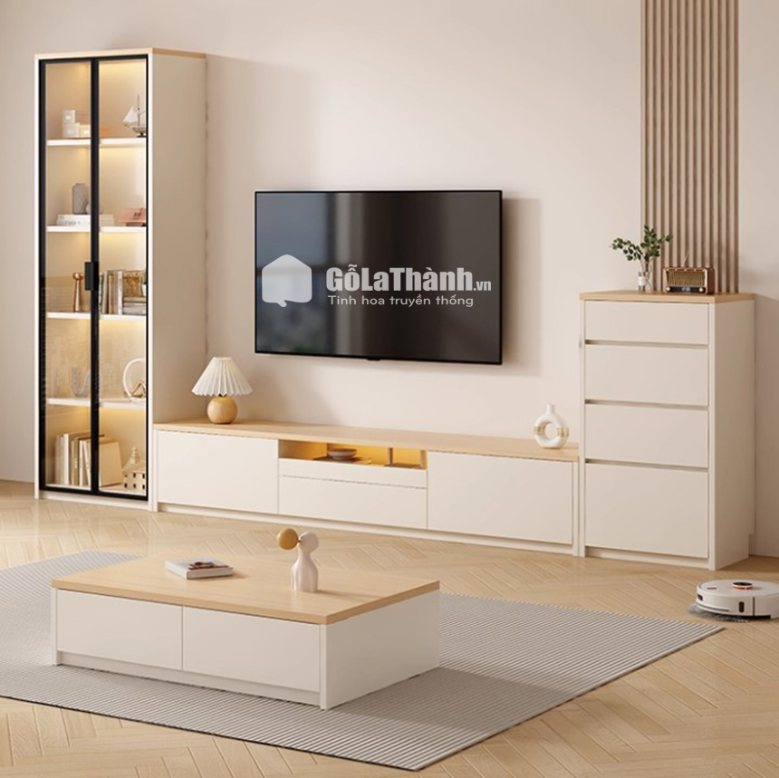 cobom kệ tivi, bàn trà, tủ trang trí