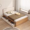 giường gỗ có ngăn kéo đơn giản