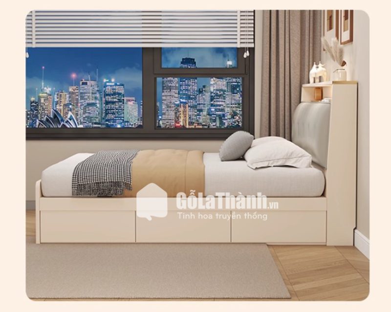giường ngủ có ngăn kéo để đồ