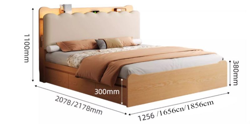 giường ngủ thiết kế sáng tạo, ấn tượng