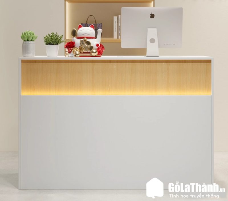quầy thu ngân thiết kế tối giản