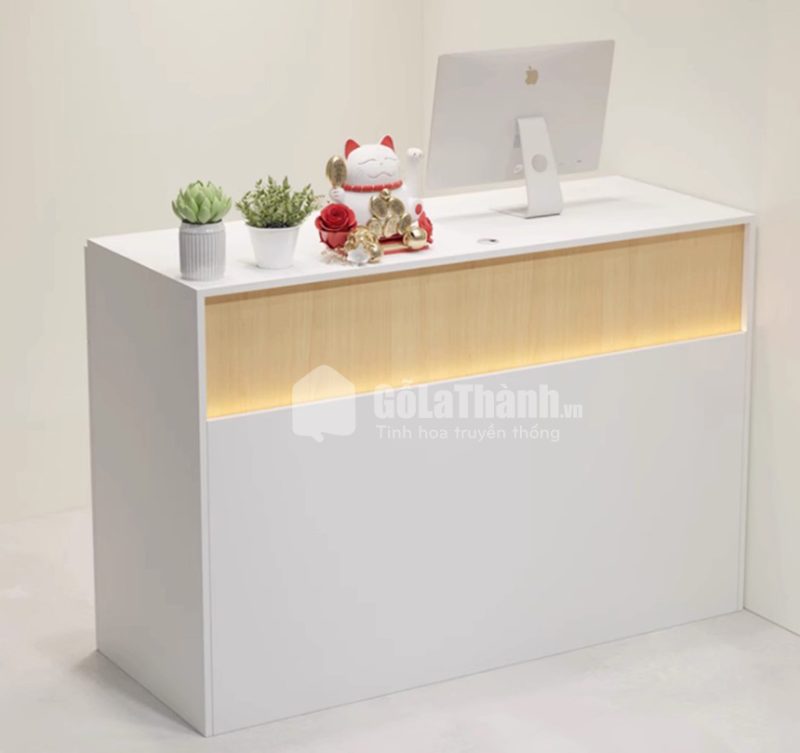 quầy thu ngân thiết kế tối giản