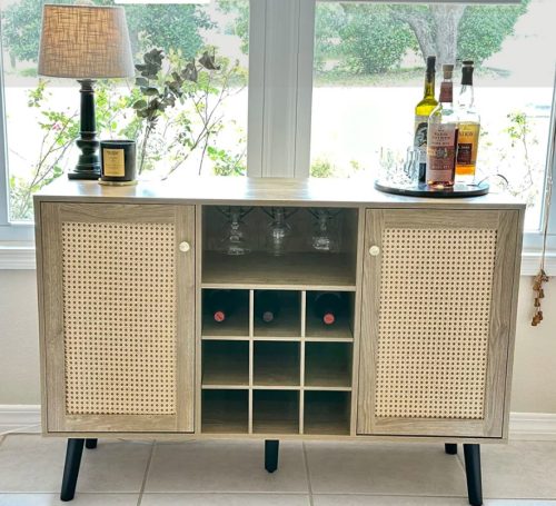 Tủ rượu cánh mây phong cách vintage GHT-51687 photo review