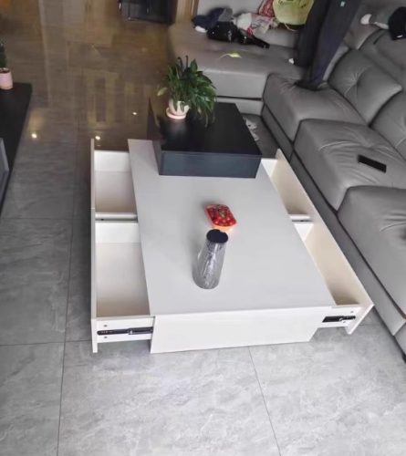 Bàn trà gỗ công nghiệp đẹp phong cách hiện đại GHT-4258 photo review