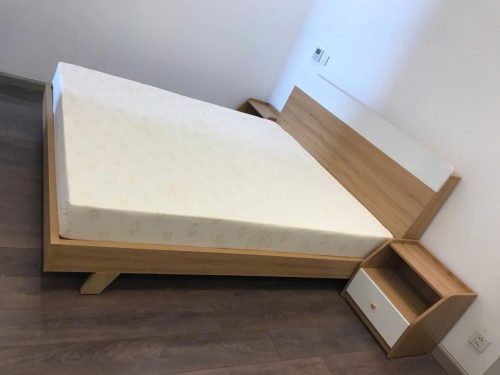 Giường ngủ gỗ MDF cao cấp, hiện đại GHT-515 photo review