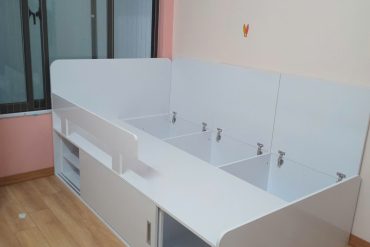 Giường ngủ cho bé thiết kế siêu dễ thương GHT-524A photo review