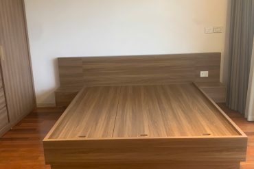 Giường ngủ hiện đại kèm 2 tab GHT-516 photo review