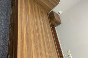 Giường gỗ công nghiệp có 3 ngăn kéo để đồ GHT-519 photo review