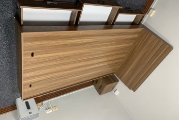 Giường gỗ công nghiệp có 3 ngăn kéo để đồ GHT-519 photo review