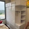 Tủ quần áo cửa lùa màu trắng GHT-5309a