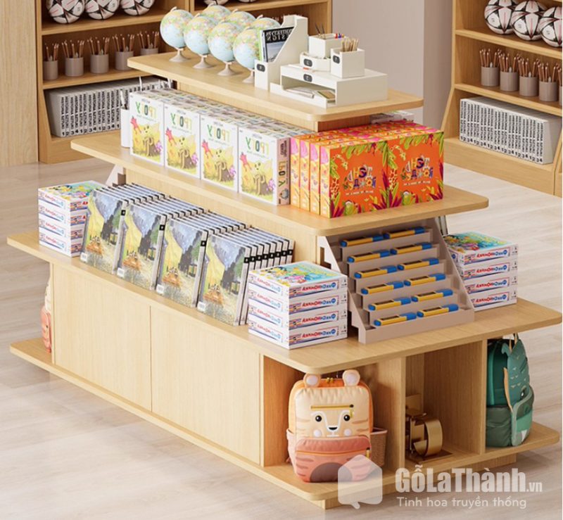 quầy trưng bày thiết kế hiện đại