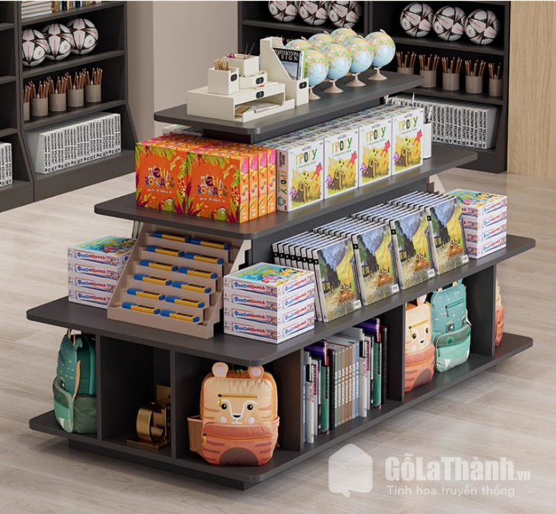 quầy trưng bày thiết kế hiện đại