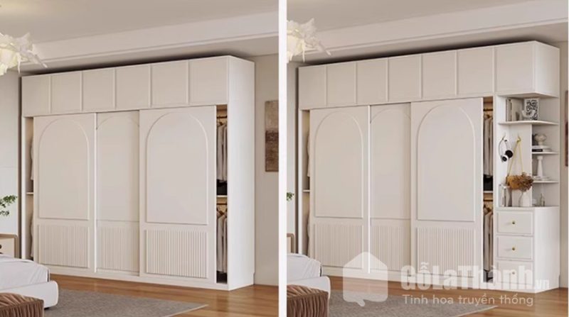 tủ quần áo cửa lùa đẹp xuất sắc