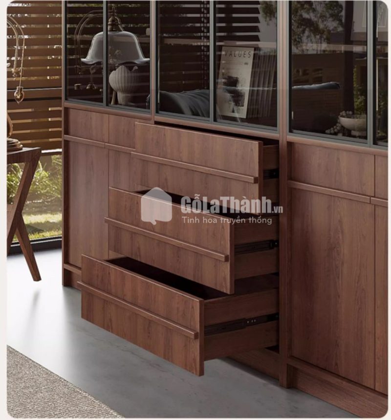 tủ trang trí phong cách hiện đại