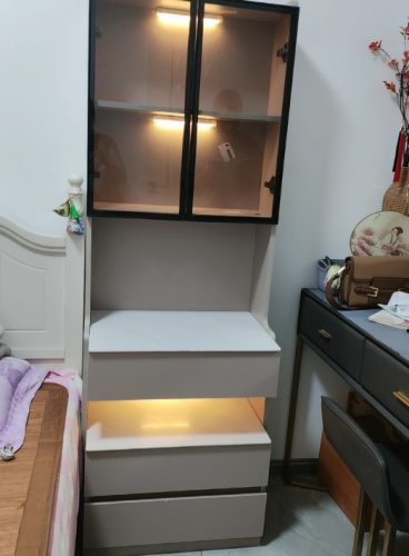 Tủ trang trí cánh kính đẹp GHT-5315 photo review