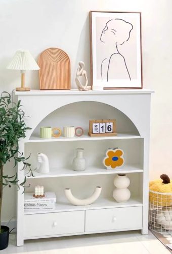 Tủ trang trí dáng vòm độc đáo GHT-5319 photo review